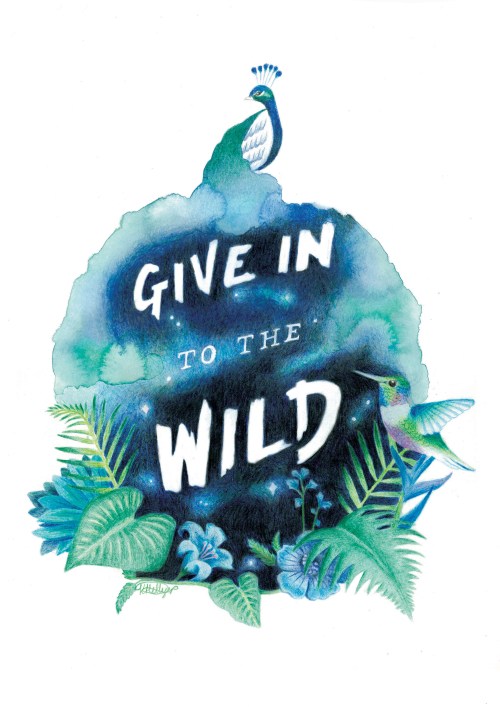 08 Give in to the wild A4 rgb